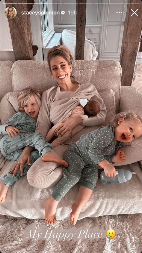 how old is stacey solomon's baby